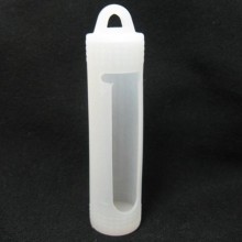 Acc -- 18650 Silicon Battery Sleeve Clear